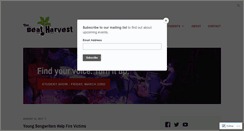 Desktop Screenshot of beatharvest.com